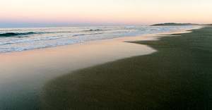 Tallows Beach at twilight